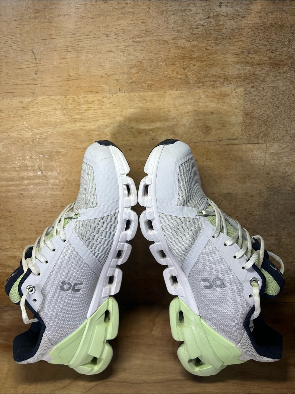 On CloudFlyer 2.0 REFLECTIVE Womens Size 7.5 Running Shoes Sneakers Gray Green - Picture 6 of 12